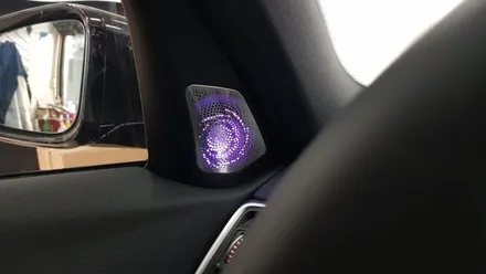 [실내차량인테리어] BMW 3시리즈 G20 320i 19\'- 회오리트위터 스피커, 미드레인지, 도어캐치 장착 : 엠비언트 라이트 은은하고 고급진 느낌 ✨ 수입차용품 대구씨앤디 :