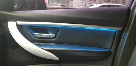 BMW 3시리즈 F30 320d 실내 엠비언트 라이트 시공 후기 대구 BMW튜닝 BMW정비 전문점 대구수입차정비 씨앤디 4도어 LED 무드등 가변엠비언트 2WAY 수입차튜닝