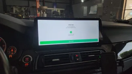 BMW F10 520d 16년식 안드로이드 모니터 작업 여행 갈때도 큰 화면으로! 올인원 네비게이션 자동차안드로이드 올인원 자동차모니터 안드로이드올인원설치 차량용TV 차량용모니터