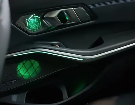 bmw 330i xDrive 19년식 엠비언트 G20 엠비언트풀세트 시공작업] 3시리즈 G바디 LED엠비언트 무드등 실내드 스피커 BMW엠비언트 스피커튜닝 대구앞산씨앤디인터내셔널