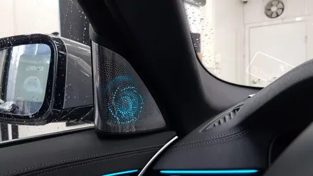 BMW G30 530e 회오리트위터 미드커버 미드스피커 장착 작업 대구 BMW정비 BMW튜닝 수입차정비 전문점 씨앤디인터내셔널 5시리즈 LED 트위터 시공후기 실내 엠비언트 무드등