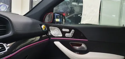 [대구씨앤디] 벤츠 GLE클래스 W167 GLE400d 19\'- 실내 앰비언트라이트 전동트위터 시공 및 사이드미러 교체 : 광각미러로 더욱 넓어진 사이드미러 : 남구대명동 씨앤디