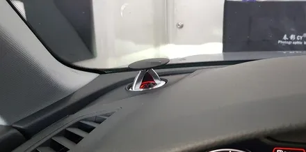 아우디 A4 16년식 전동트위터 시공 작업, 수입차 실내엠비언트 장착, 아우디 튜닝 정비 수리 전문점 대구 카센터 대구 앞산정비 씨앤디인터내셔널