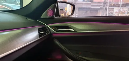 BMW G30 520d 회오리트위터+미드레인지 커버 장착 작업 대구 BMW튜닝 G30회오리스피커 실내 시공후기 엠비언트 튜닝 수입차정비 전문 씨앤디LED미드커버 바워스ST