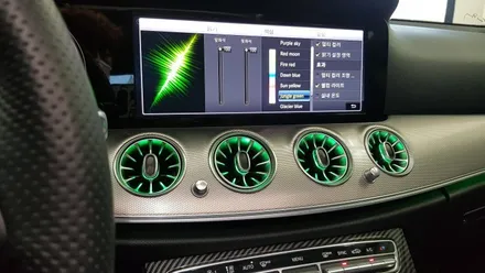 [대구씨앤디] 벤츠 E클래스 W213 E200 16\'-24\' 실내 송풍구 앰비언트라이트 시공 : 차량 실내인테리어 LED시공 라이트 엠비언트 차용품 남구 대명동 씨앤디인터내셔널 :