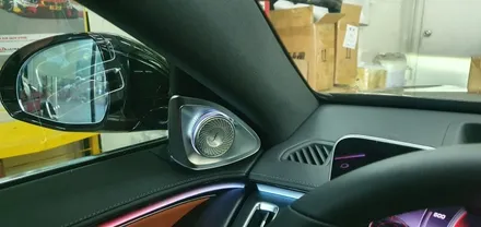 [엠비언트 작업] 벤츠 s클래스 w223 s450 엠비언트 부메스터 시공과 함께 리어 모니터시공으로 실내 엠비언트 튜닝! 차튜닝 대구튜닝샵 자동차인테리어 자동차튜닝 자동차개조 튜닝