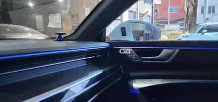 아우디 A7 C8 전동트위터, 대시보드 엠비언트 라이트 작업 AUDI A7(4K) 50 TDI 콰트로 20년식 실내 LED 무드등 대구아우디튜닝 수입차튜닝 전문 씨앤디인터내셔널