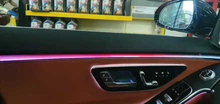 벤츠 S450 S클래스 4MATIC 22년식 W223 부메스터 + 엑티브 엠비언트 + 리어 모니터 장착 전후 벤츠 튜닝 전문 대구 씨앤디 인터내셔널