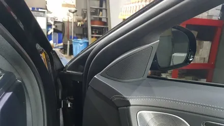 벤츠 S400d W222 부메스터 전동트위터 스피커 장착작업 벤츠부메스터튜닝작업 엠비언트 스피커튜닝장착점 벤츠전문점 벤츠튜닝전문점 실내무드등 대구앞산씨앤디인터내셔널