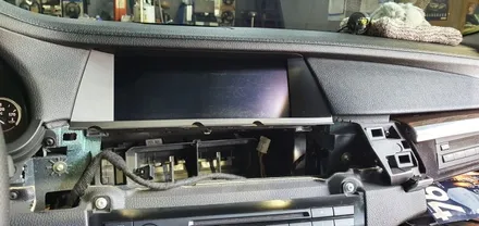 BMW F01 7시리즈 12.3인치 안드로이드 네비게이션 올인원 모니터 시공 후기 , 대구 수입차 수리 튜닝 정비 전문점 대명동 카센터 씨앤디인터내셔널