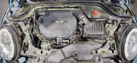 미니쿠퍼 D 5도어 17년식 엔진오일교환, 에어컨필터교체, 연료필터교체 작업 MINI COOPER D five-door 합성유 쉘 힐릭스 ECO 대구수입차정비 씨앤디인터내셔널