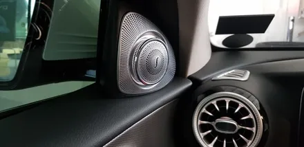 벤츠 E300 W213 부메스터ST 전동트위터 +LED송풍구 장착작업 벤츠튜닝 송풍구LED 전동스피커 엠비언트 실내튜닝 수입차전문점 대구벤츠전문점 대구앞산씨앤디인터내셔널