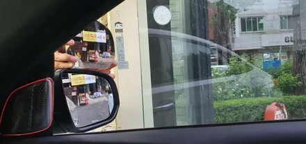 [대구씨앤디] 벤츠 GLE클래스 W167 GLE400d 19\'- 실내 앰비언트라이트 전동트위터 시공 및 사이드미러 교체 : 광각미러로 더욱 넓어진 사이드미러 : 남구대명동 씨앤디