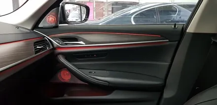 : BMW G30 520d 바워스앤윌킨스ST 회오리트위터, 미드커버 뱅앤올룹슨ST 미드스피커 장착 : 차량실내 분위기를 더욱 무드있게 연출하고싶다면? : 대구대명동 씨앤디인터내셔널