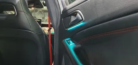 대구 벤츠 CLA 45 AMG 4매틱 송풍구, 도어트림, 대시보드 엠비언트 시공기 차량 내 분위기를 엠비언트 시공으로 반전! 대구엠비언트 엠비언트라이트 자동차엠비언트 엠비언트시공