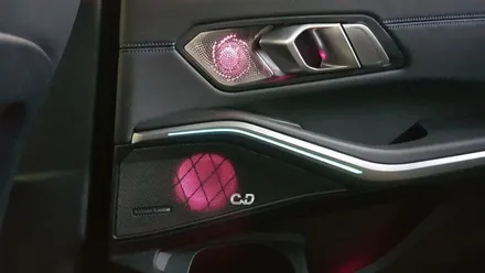 BMW g20 330i (2019) 엠비언트 풀세트 시공 : LED 회오리 트위터 포함 LED 스피커 : 실내 분위기를 느낌있고 감성적이게 ✨ : 라이트시공 : 대구 앞산 씨앤디