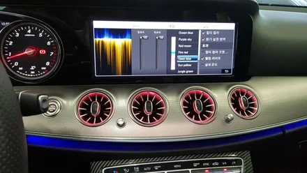 [대구씨앤디] 벤츠 E클래스 W213 E200 16\'-24\' 실내 송풍구 앰비언트라이트 시공 : 차량 실내인테리어 LED시공 라이트 엠비언트 차용품 남구 대명동 씨앤디인터내셔널 :