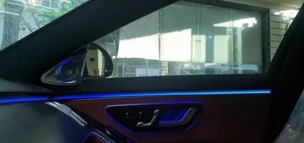 [엠비언트 작업] 벤츠 s클래스 w223 s450 엠비언트 부메스터 시공과 함께 리어 모니터시공으로 실내 엠비언트 튜닝! 차튜닝 대구튜닝샵 자동차인테리어 자동차튜닝 자동차개조 튜닝