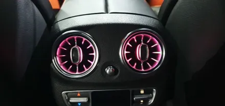 : 벤츠 E43 AMG 엠비언트 송풍구 교체 : 날마다 기분따라 엠비언트 색상을 통해 색다른 기분전환 ✨ 같은 도로 위 다른 기분 🎶 대구 대명동 씨앤디인터내셔널 대구씨앤디 :