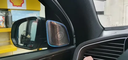 [대구씨앤디] 벤츠 GLE클래스 W167 GLE400d 19\'- 실내 앰비언트라이트 전동트위터 시공 및 사이드미러 교체 : 광각미러로 더욱 넓어진 사이드미러 : 남구대명동 씨앤디
