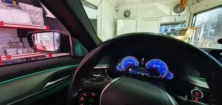 BMW G30 520d 회오리트위터+미드레인지 커버 장착 작업 대구 BMW튜닝 G30회오리스피커 실내 시공후기 엠비언트 튜닝 수입차정비 전문 씨앤디LED미드커버 바워스ST