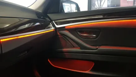 BMW 3시리즈 F30 320d 실내 엠비언트 라이트 시공 후기 대구 BMW튜닝 BMW정비 전문점 대구수입차정비 씨앤디 4도어 LED 무드등 가변엠비언트 2WAY 수입차튜닝