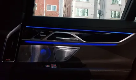 BMW 7시리즈 740d G11 G12 회오리트위터 바우어앤윌킨스ST 회오리 트위터 스피커 풀셋 교체 작업 실내 엠비언트 시공 후기 회오리 엠비언트 풀시공 풀커버 세트 LED스피커