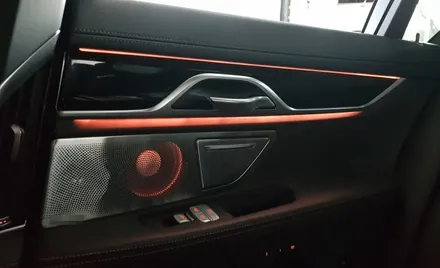 [C&D인터내셔널] BMW 7시리즈 G11 G12 회오리 트위터 풀 세트 시공/ 자동차튜닝/자동차개조/차량용품/자동차인테리어/전동트위터/자동차무드등/ 감각적인 엠비언트라이트