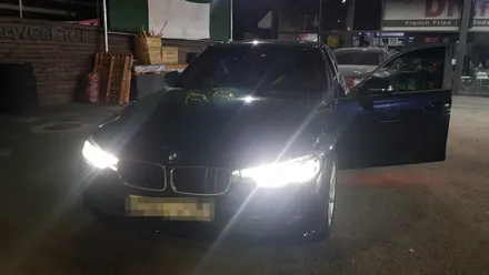 BMW F30바디 320d 자동차 엠비언트 라이트 무드등 비노출 3시리즈 실내 간접 무드등 튜닝 가변 엠비언트 2색 2color 몰딩 U라인 공조기까지 시공 대구BMW튜닝 씨앤디