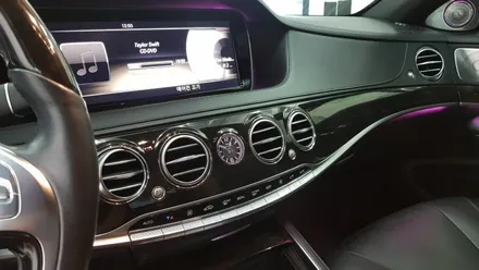 [대구 벤츠 LED 송풍구 시공] S클래스 W222 S350 BlueTEC L(2014)_여러가지 색으로 변하는 송풍구 엠비언트🌈 _드레스업튜닝의 꽃🌺_수입차 튜닝전문 씨앤디