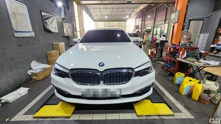 [대구 남구 엔진오일] BMW 520i Luxury G30 (2020) :: 엔진오일 교환 및 에어컨 필터 교체 :: 대구 대명동 수입차 전문 씨앤디