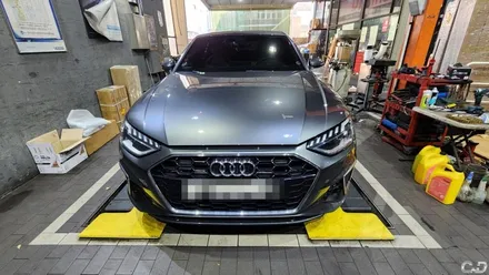 [대구씨앤디] 아우디 A4 40 TDI 콰트로 21년식 쉘 힐릭스 CITY 0W-30 엔진오일 교환+에어컨필터 교체 / 안지랑네거리 수입차 정비소