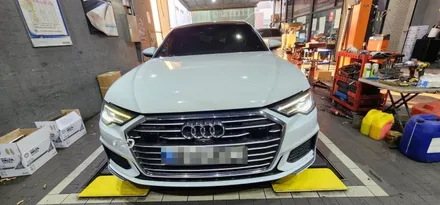 [대구 남구 수입차] 아우디 A6 40 TDI 콰트로 C8 20년식_엔진오일 교환 및 타이어 위치 교환 :: 대명동 앞산 카센터 씨앤디