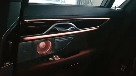 BMW 740d G11 G12 회오리트위터 바우어앤윌킨스ST 회오리 트위터 스피커 풀셋 교체 작업 실내 엠비언트 시공 후기 회오리 엠비언트 시공 대구 카센터 씨앤디인터내셔널