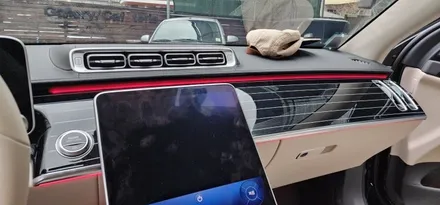[C&D인터내셔널] 벤츠 S클래스 W223 S450 23년식/ 엠비언트라이트로 실내 분위기를 은은하게! 4D 부메스터 스피커/ 액티브 엠비언트/ 미드커버 엠비언트/ 피아노 라커트림
