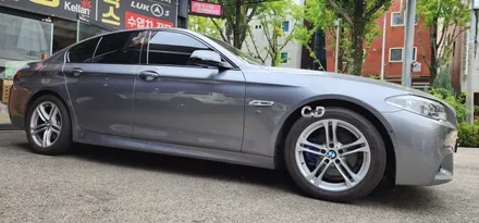 대구 BMW 528i F10 (2016) 블루 캘리퍼 도색 작업 후기👀 :: 바퀴에 시선이 자꾸만 가는 드레스업 튜닝💙:: 5시리즈 비포 애프터 :: 남구 튜닝샵 카센터 씨앤디