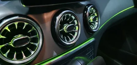벤츠 CLA클래스 C117 CLA45 AMG 4매틱 15년식 송풍구 엠비언트, 도어트림, 대시보드 엠비언트 라이트 장착 작업 CLA엠비언트 무드등 시공후기 벤츠튜닝전문점 대구씨앤디