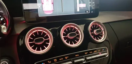 [대구씨앤디] 벤츠 C클래스 W205 C200 14\'-24\' LED 송풍구, 회오리트위터 시공 : 화려하지만 은은한 연출이 가능해 사랑받는 이 아이템 ❣ 남구 대명동 자동차용품 :