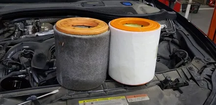 아우디 A6 3.0 TDI 뱅앤 스타일 전동트위터 장착 및 엔진오일교환 작업 대구 아우디 튜닝 전문점 씨앤디 인터내셔널 AUDI B&O 트위터 64색 엠비언트