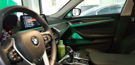 : BMW G30 520d 바워스앤윌킨스ST 회오리트위터, 미드커버 뱅앤올룹슨ST 미드스피커 장착 : 차량실내 분위기를 더욱 무드있게 연출하고싶다면? : 대구대명동 씨앤디인터내셔널