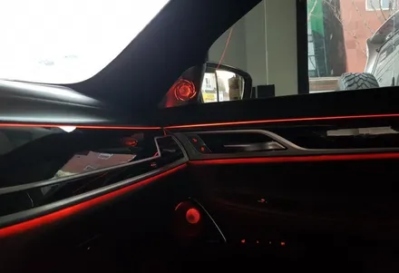 BMW 740d G11 G12 회오리트위터 바우어앤윌킨스ST 회오리 트위터 스피커 풀셋 교체 작업 실내 엠비언트 시공 후기 회오리 엠비언트 시공 대구 카센터 씨앤디인터내셔널