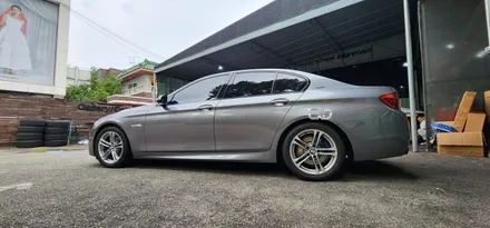 대구 BMW 528i F10 (2016) 블루 캘리퍼 도색 작업 후기👀 :: 바퀴에 시선이 자꾸만 가는 드레스업 튜닝💙:: 5시리즈 비포 애프터 :: 남구 튜닝샵 카센터 씨앤디