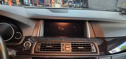 BMW F10 520d 16년식 안드로이드 모니터 작업 여행 갈때도 큰 화면으로! 올인원 네비게이션 자동차안드로이드 올인원 자동차모니터 안드로이드올인원설치 차량용TV 차량용모니터