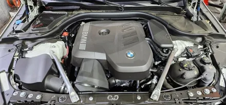 안지랑네거리 카센터 : 대구씨앤디 / BMW 5시리즈 (G60) 530i xDrive 25년식 쉘 힐릭스 울트라 0W-30 엔진오일 교환
