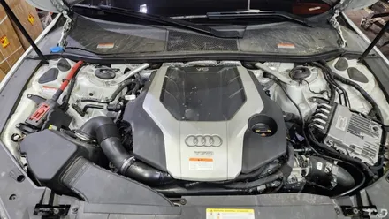대구씨앤디 [수입차 카센터] 아우디 A7 55 TFSI 콰트로 20년식 모튤 8100 EFE 0W-30 엔진오일 교환+에어컨필터 교체