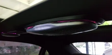 벤츠 S클래스 W222 S500 송풍구LED 천장 센터/사이드 엠비언트, 선글라스케이스 실버 부메스터st 엠비언트 시공 작업 대구 벤츠튜닝 실내엠비언트 장착 전문점 씨앤디인터내셔널
