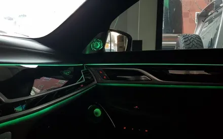 [C&D인터내셔널] BMW 7시리즈 G11 G12 회오리 트위터 풀 세트 시공/자동차튜닝/자동차개조/차량용품/자동차인테리어/전동트위터/자동차무드등/엠비언트라이트/ 자동차엠비언트