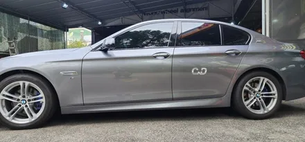 대구 BMW 528i F10 (2016) 블루 캘리퍼 도색 작업 후기👀 :: 바퀴에 시선이 자꾸만 가는 드레스업 튜닝💙:: 5시리즈 비포 애프터 :: 남구 튜닝샵 카센터 씨앤디