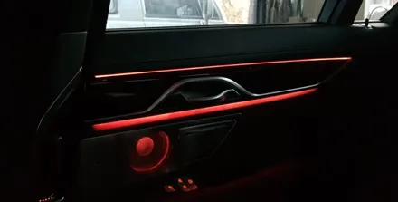 [C&D인터내셔널] BMW 7시리즈 G11 G12 회오리 트위터 풀 세트 시공/ 자동차튜닝/자동차개조/차량용품/자동차인테리어/전동트위터/자동차무드등/ 감각적인 엠비언트라이트