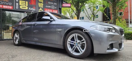 대구 BMW 528i F10 (2016) 블루 캘리퍼 도색 작업 후기👀 :: 바퀴에 시선이 자꾸만 가는 드레스업 튜닝💙:: 5시리즈 비포 애프터 :: 남구 튜닝샵 카센터 씨앤디